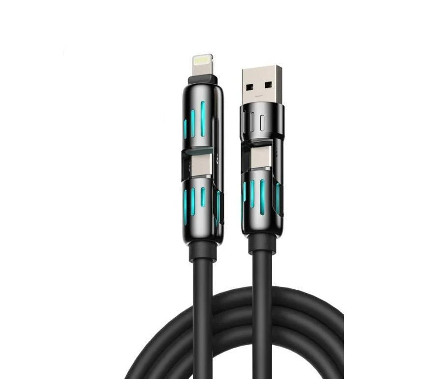 4-in-1 Multi USB Charging Cable, 240W Fast Charging Cable