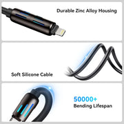 4-in-1 Multi USB Charging Cable, 240W Fast Charging Cable