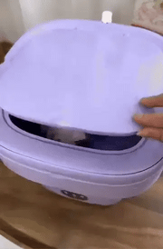 Foldable Mini Laundry Washing Machine, Portable Washer for Small Items