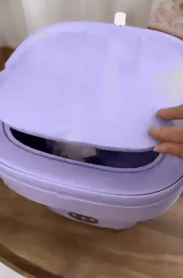 Foldable Mini Laundry Washing Machine, Portable Washer for Small Items