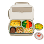 5 Compartments - Leak Proof Lunch Box