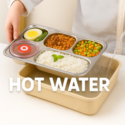 5 Compartments - Leak Proof Lunch Box