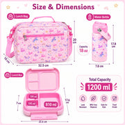 Unicorn Lunch Box for School Kids