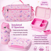 Unicorn Lunch Box for School Kids