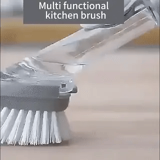 Automatic Dish Soap Dispensing Brush for Kitchen Cleaning