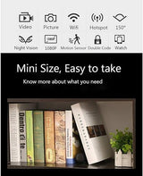 A9 Mini Wireless Security Camera, 1080P HD Wi-Fi Camera