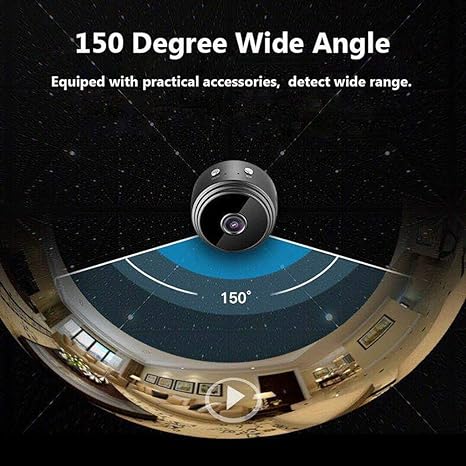 A9 Mini Wireless Security Camera, 1080P HD Wi-Fi Camera