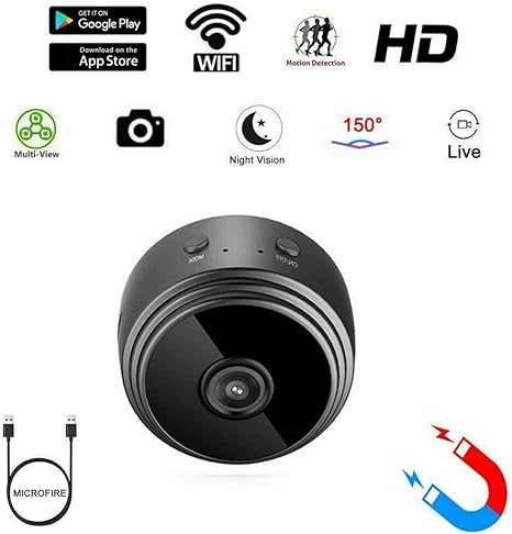 A9 Mini Wireless Security Camera, 1080P HD Wi-Fi Camera