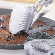Automatic Dish Soap Dispensing Brush for Kitchen Cleaning