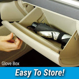 Windshield Sun Shade by Arctic Air, Compact Design Pops Open Like an Umbrella and Fits Cars