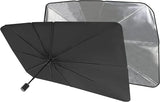 Windshield Sun Shade by Arctic Air, Compact Design Pops Open Like an Umbrella and Fits Cars