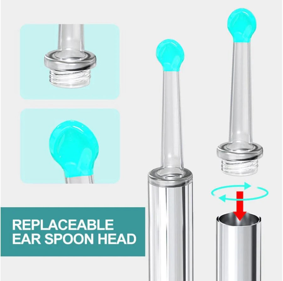 Smart Earwax Removal Kit, HD Camera, Wi-Fi & LED Ear Cleaner