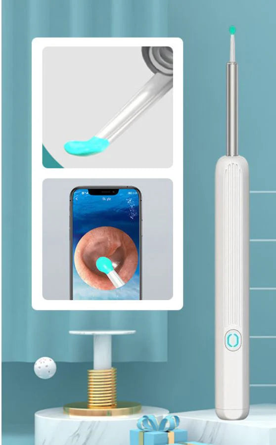 Smart Earwax Removal Kit, HD Camera, Wi-Fi & LED Ear Cleaner
