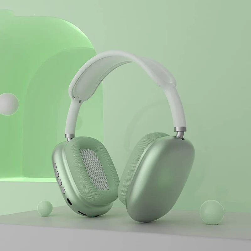 EchoWave P9 Wireless Headphones, Bluetooth Headphones with Cushioned Ear Pads