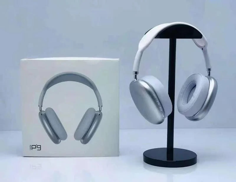 EchoWave P9 Wireless Headphones, Bluetooth Headphones with Cushioned Ear Pads