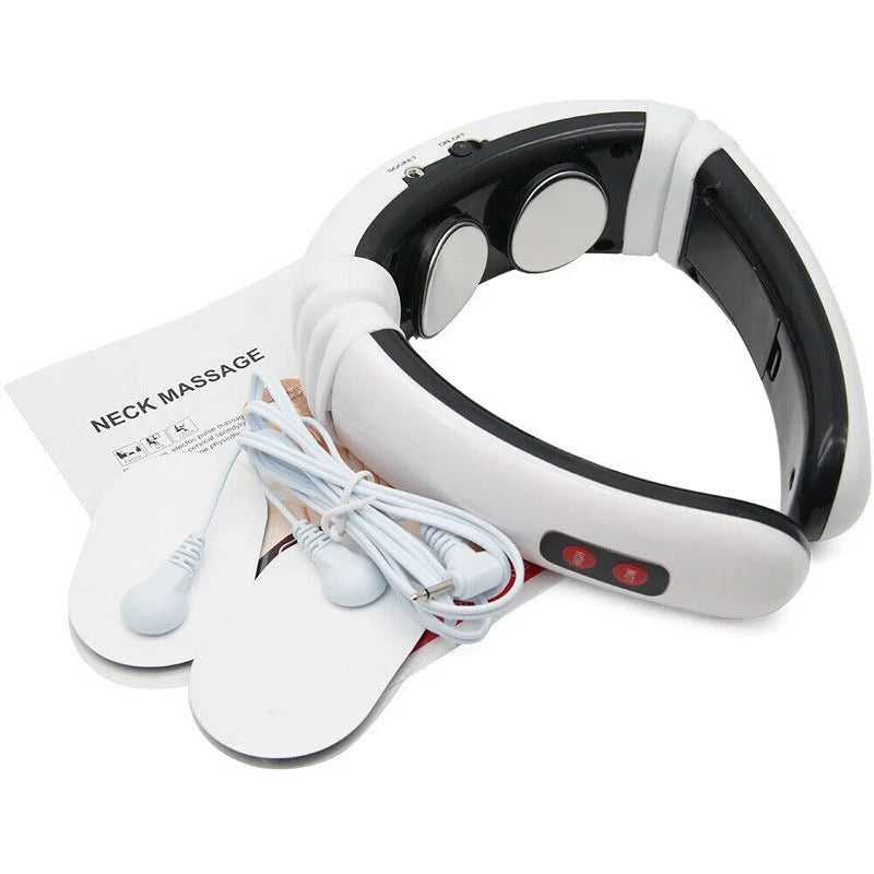 Electric Pulse Neck Massager,  EMS U-Shaped Neck & Shoulder Massager