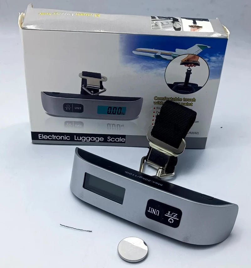 Digital Luggage Scale, Up to 110LB (50 kg) with Tare Function