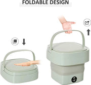 Foldable Mini Laundry Washing Machine, Portable Washer for Small Items