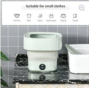 Foldable Mini Laundry Washing Machine, Portable Washer for Small Items