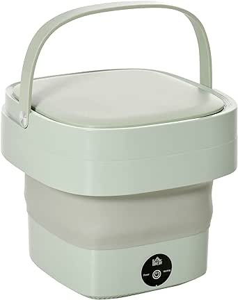 Foldable Mini Laundry Washing Machine, Portable Washer for Small Items