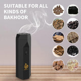 Electric Hair Bakhoor Comb, Portable Incense Burner for Hair
