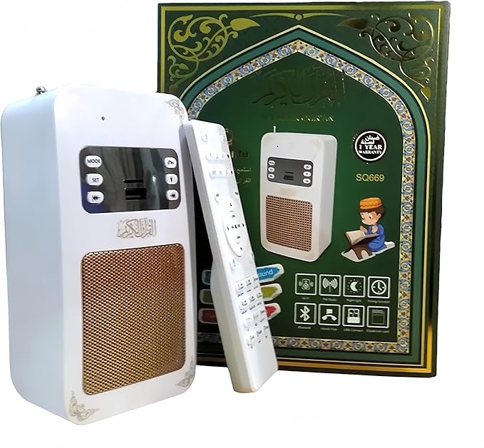 Honton Quran Speaker SQ669, Bluetooth, USB & Remote Control