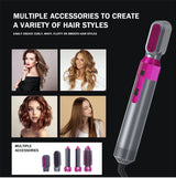 TP-5+1 5 in 1 Hot Air Hair Styler Brush, 1000W, with Multiple Attachments for Drying