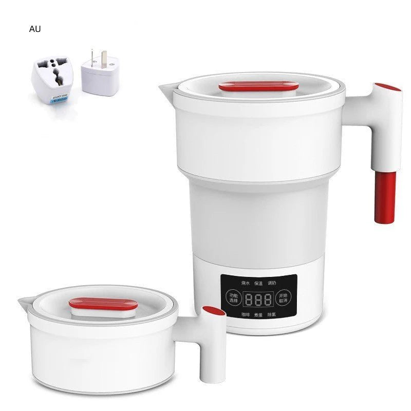 Mini Portable Travel Silicone Electric Kettle, 600ml 850W