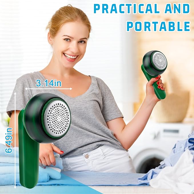 Rechargeable Electric Lint Remover, Fabric Shaver for Clothes & Furniture