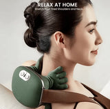 Neck Massager and Shoulder Massager, Hand Shoulder Neck Massager, 10W Kneading