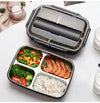 Stainless Steel Lunch Box, Leak-Proof Multi-Compartment Bento Box
