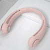 Vaneless Neck Hanging Fan, Bladeless 360° Wearable Neck Fan