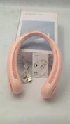 Vaneless Neck Hanging Fan, Bladeless 360° Wearable Neck Fan